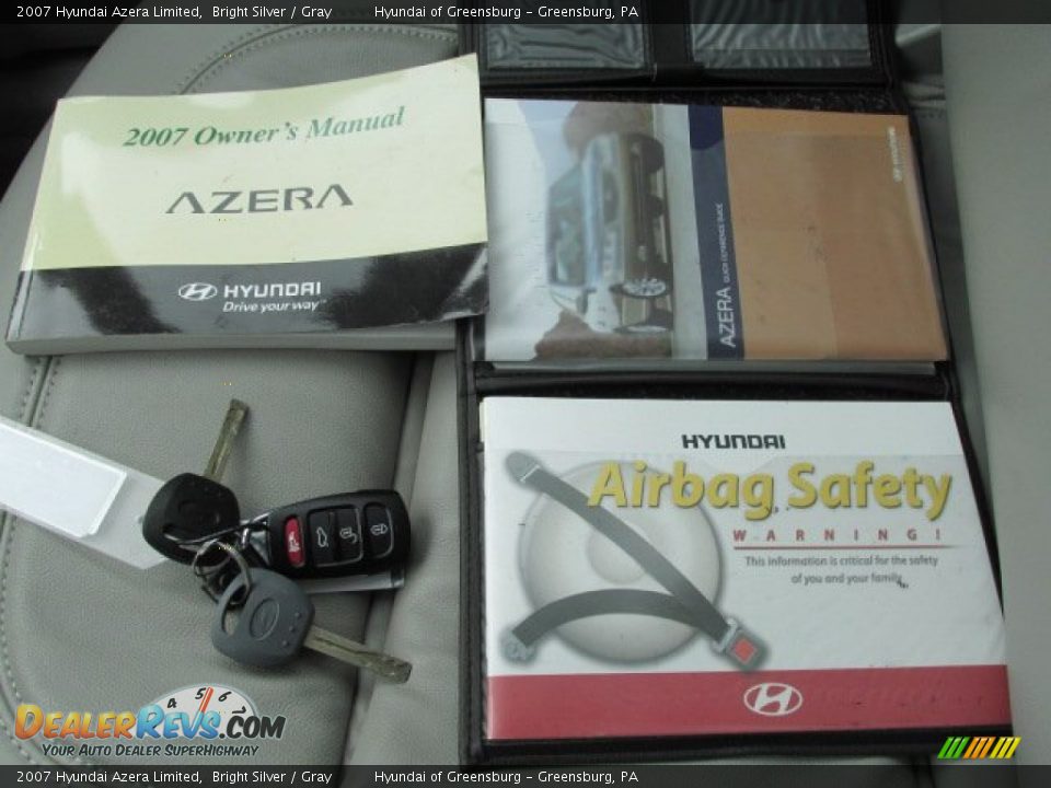 2007 Hyundai Azera Limited Bright Silver / Gray Photo #22