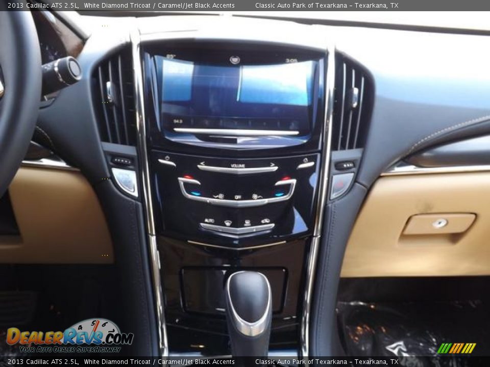 2013 Cadillac ATS 2.5L White Diamond Tricoat / Caramel/Jet Black Accents Photo #15