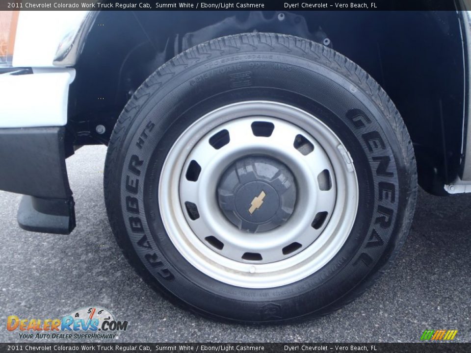 2011 Chevrolet Colorado Work Truck Regular Cab Wheel Photo #7