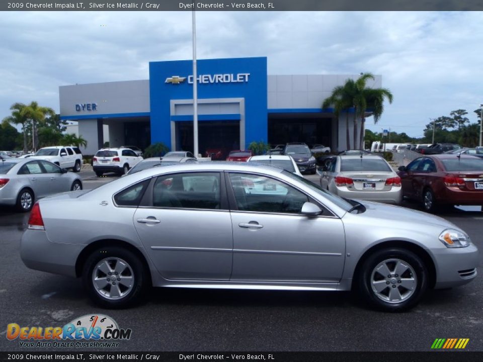 2009 Chevrolet Impala LT Silver Ice Metallic / Gray Photo #3