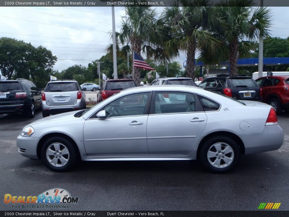 2009 Chevrolet Impala LT Silver Ice Metallic / Gray Photo #7