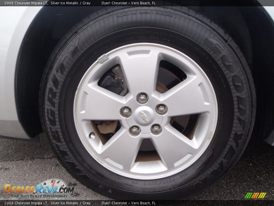 2009 Chevrolet Impala LT Silver Ice Metallic / Gray Photo #8