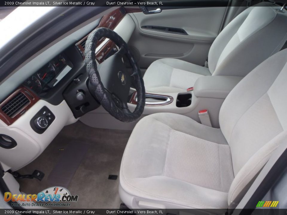 2009 Chevrolet Impala LT Silver Ice Metallic / Gray Photo #13