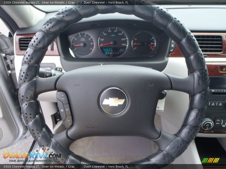 2009 Chevrolet Impala LT Silver Ice Metallic / Gray Photo #14
