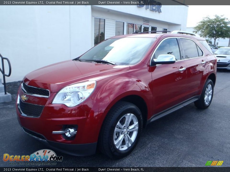 2013 Chevrolet Equinox LTZ Crystal Red Tintcoat / Jet Black Photo #1