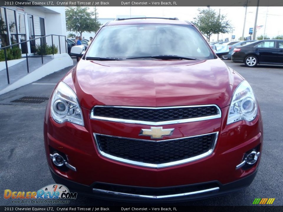2013 Chevrolet Equinox LTZ Crystal Red Tintcoat / Jet Black Photo #2