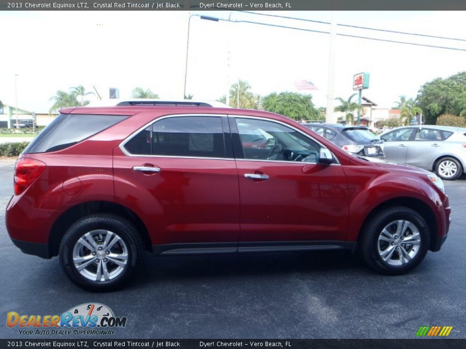 2013 Chevrolet Equinox LTZ Crystal Red Tintcoat / Jet Black Photo #7