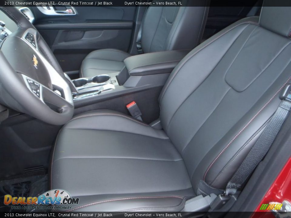 2013 Chevrolet Equinox LTZ Crystal Red Tintcoat / Jet Black Photo #10