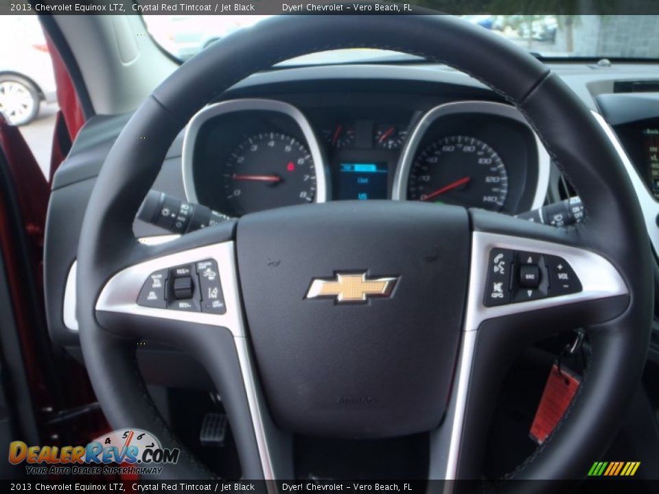 2013 Chevrolet Equinox LTZ Crystal Red Tintcoat / Jet Black Photo #13