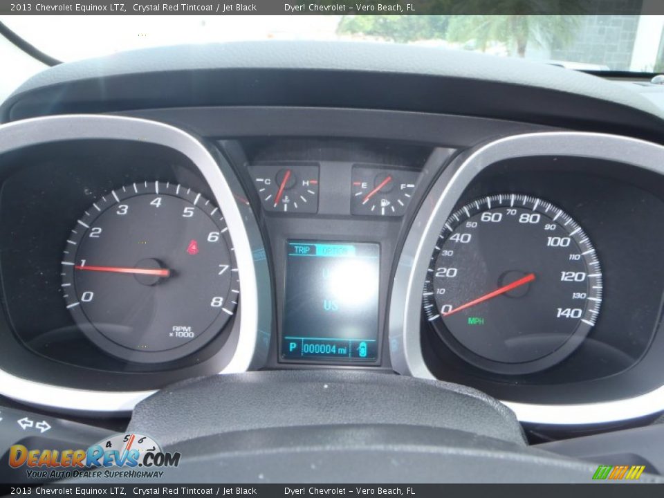 2013 Chevrolet Equinox LTZ Crystal Red Tintcoat / Jet Black Photo #14
