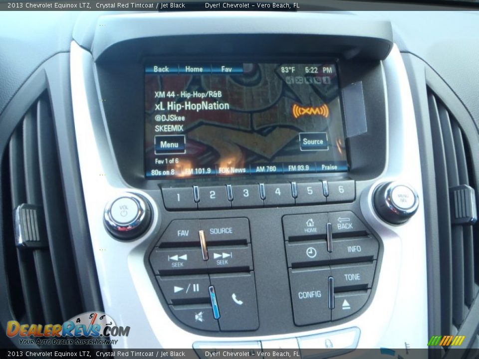 2013 Chevrolet Equinox LTZ Crystal Red Tintcoat / Jet Black Photo #15