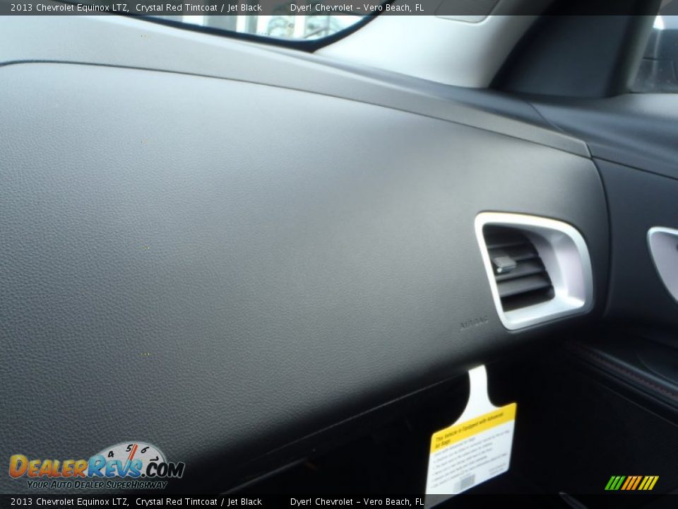 2013 Chevrolet Equinox LTZ Crystal Red Tintcoat / Jet Black Photo #18