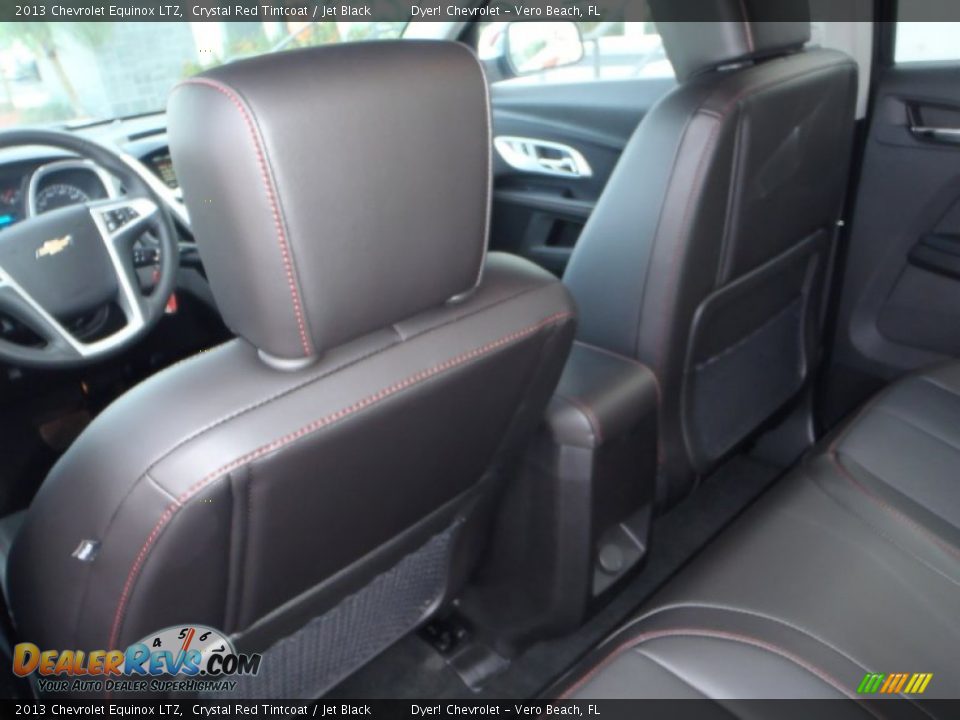 2013 Chevrolet Equinox LTZ Crystal Red Tintcoat / Jet Black Photo #21