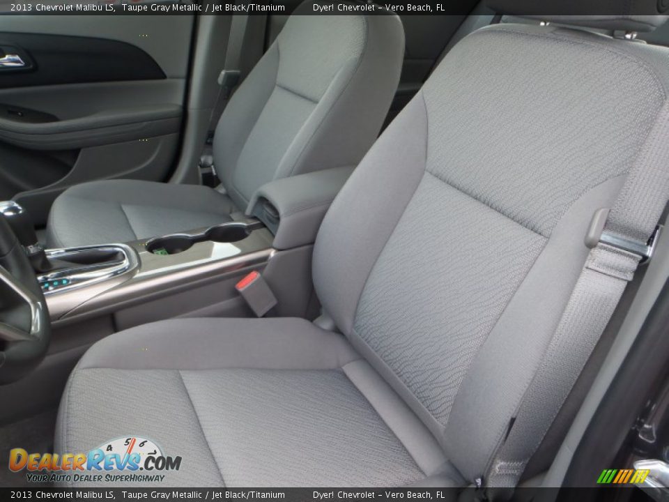 2013 Chevrolet Malibu LS Taupe Gray Metallic / Jet Black/Titanium Photo #9