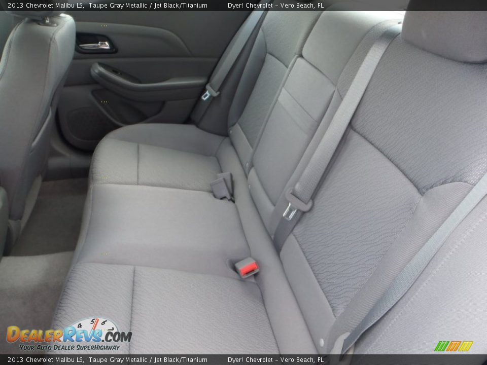2013 Chevrolet Malibu LS Taupe Gray Metallic / Jet Black/Titanium Photo #15