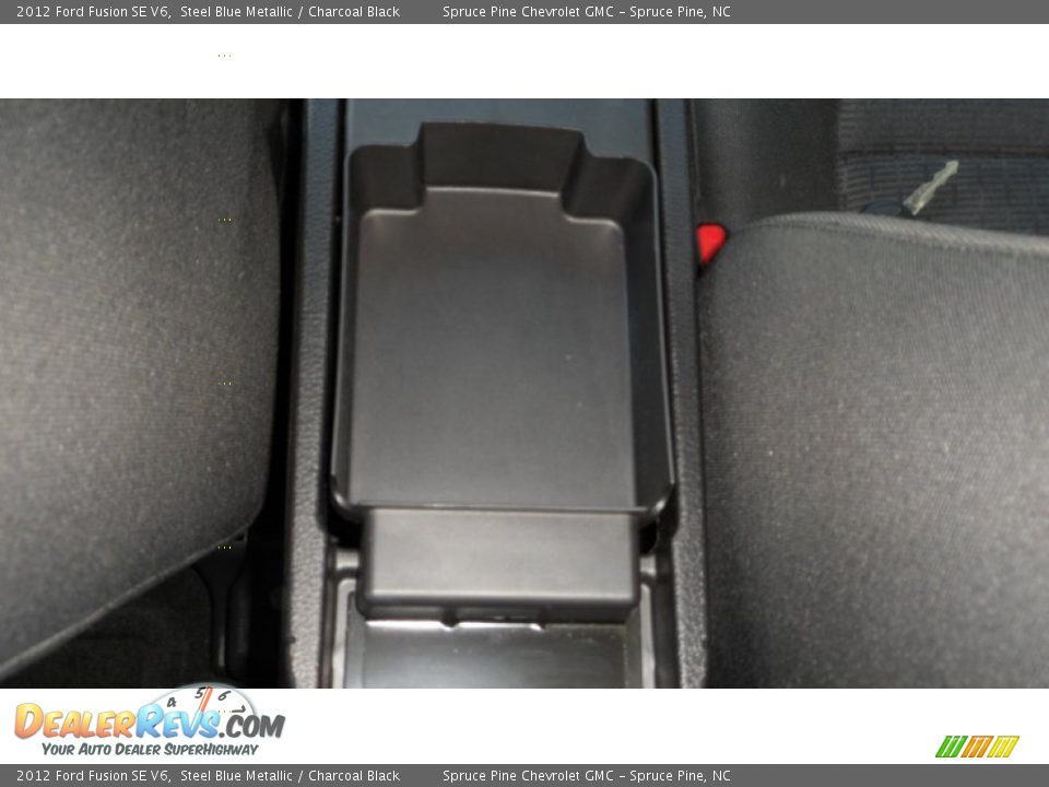 2012 Ford Fusion SE V6 Steel Blue Metallic / Charcoal Black Photo #19