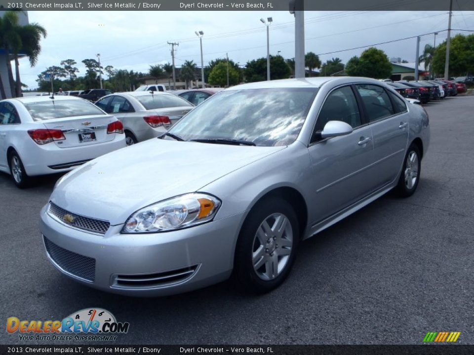 2013 Chevrolet Impala LT Silver Ice Metallic / Ebony Photo #1