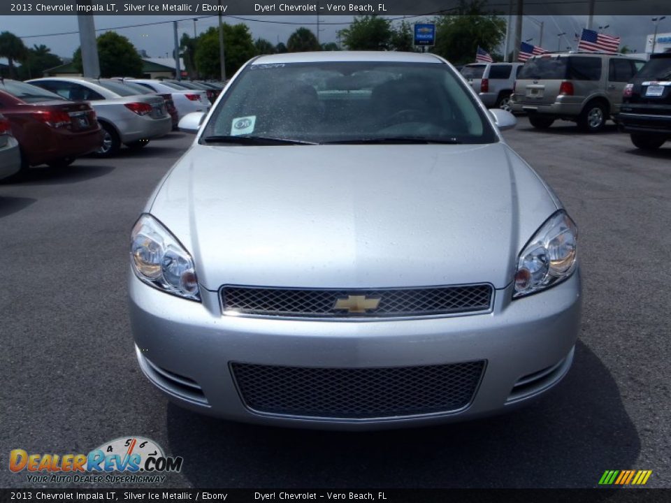 2013 Chevrolet Impala LT Silver Ice Metallic / Ebony Photo #2