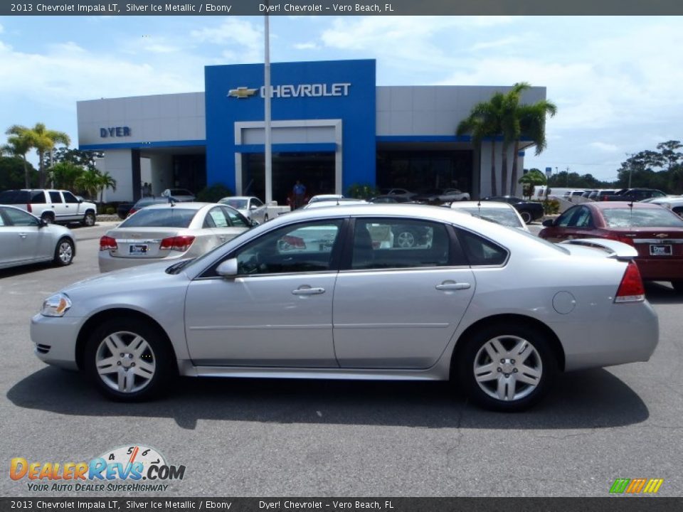 2013 Chevrolet Impala LT Silver Ice Metallic / Ebony Photo #3