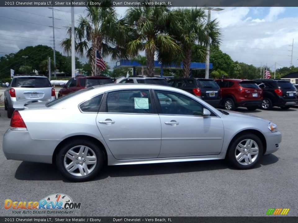 2013 Chevrolet Impala LT Silver Ice Metallic / Ebony Photo #6