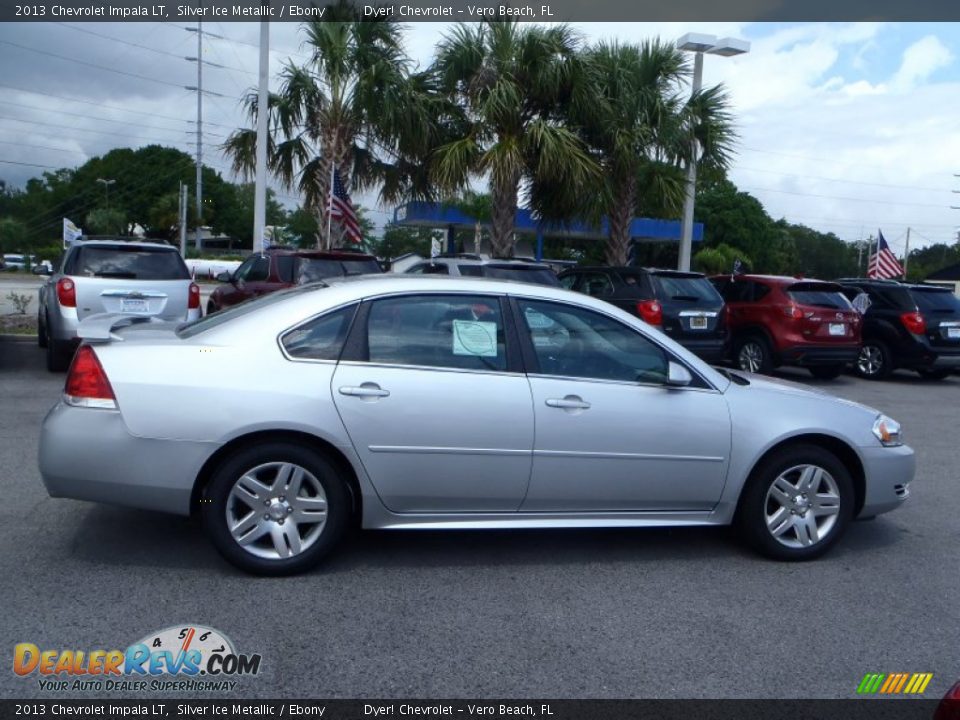2013 Chevrolet Impala LT Silver Ice Metallic / Ebony Photo #7