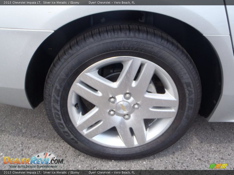 2013 Chevrolet Impala LT Silver Ice Metallic / Ebony Photo #8
