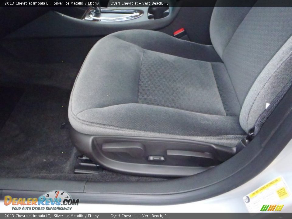 2013 Chevrolet Impala LT Silver Ice Metallic / Ebony Photo #11