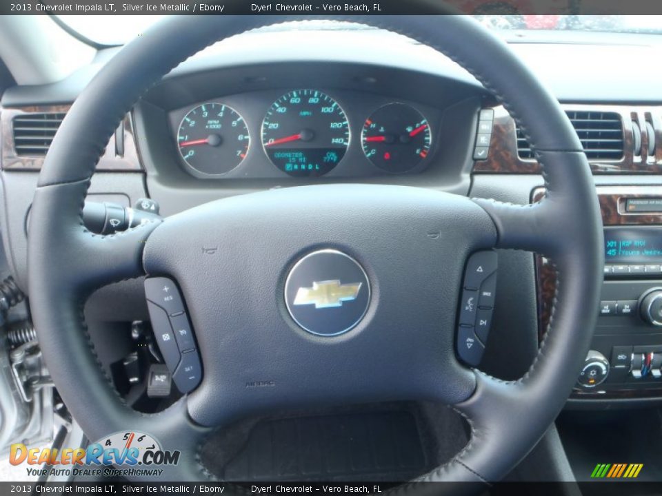 2013 Chevrolet Impala LT Silver Ice Metallic / Ebony Photo #13