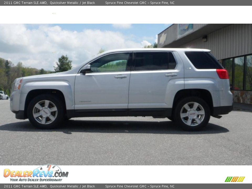 2011 GMC Terrain SLE AWD Quicksilver Metallic / Jet Black Photo #1