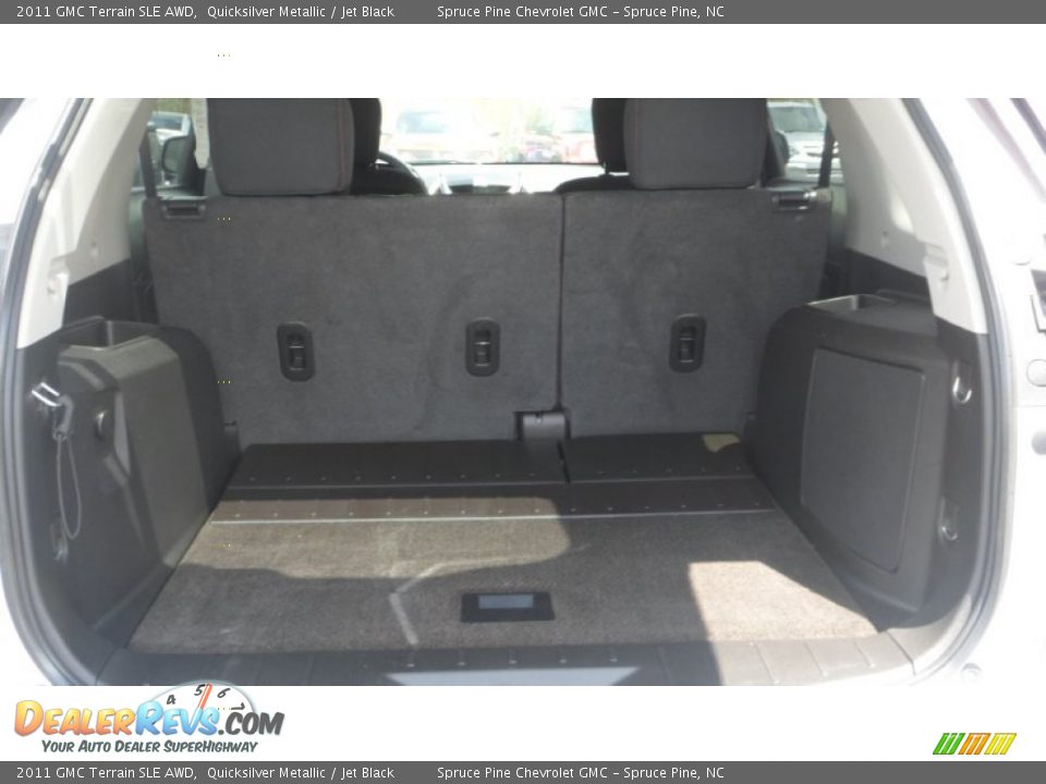 2011 GMC Terrain SLE AWD Quicksilver Metallic / Jet Black Photo #10
