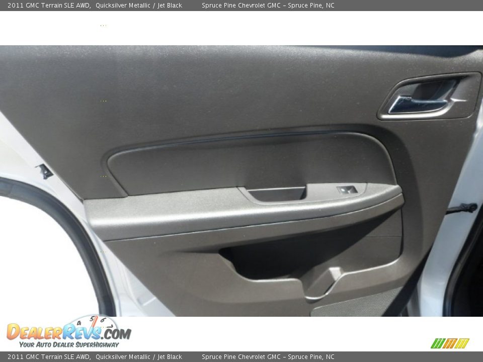 2011 GMC Terrain SLE AWD Quicksilver Metallic / Jet Black Photo #12