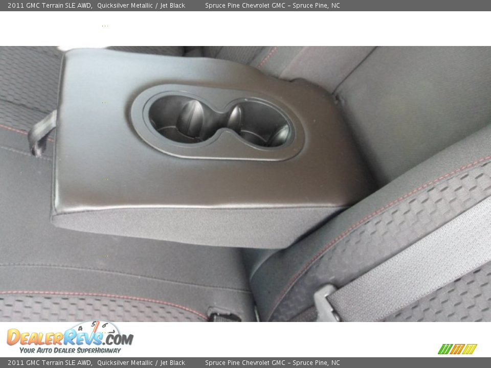 2011 GMC Terrain SLE AWD Quicksilver Metallic / Jet Black Photo #14