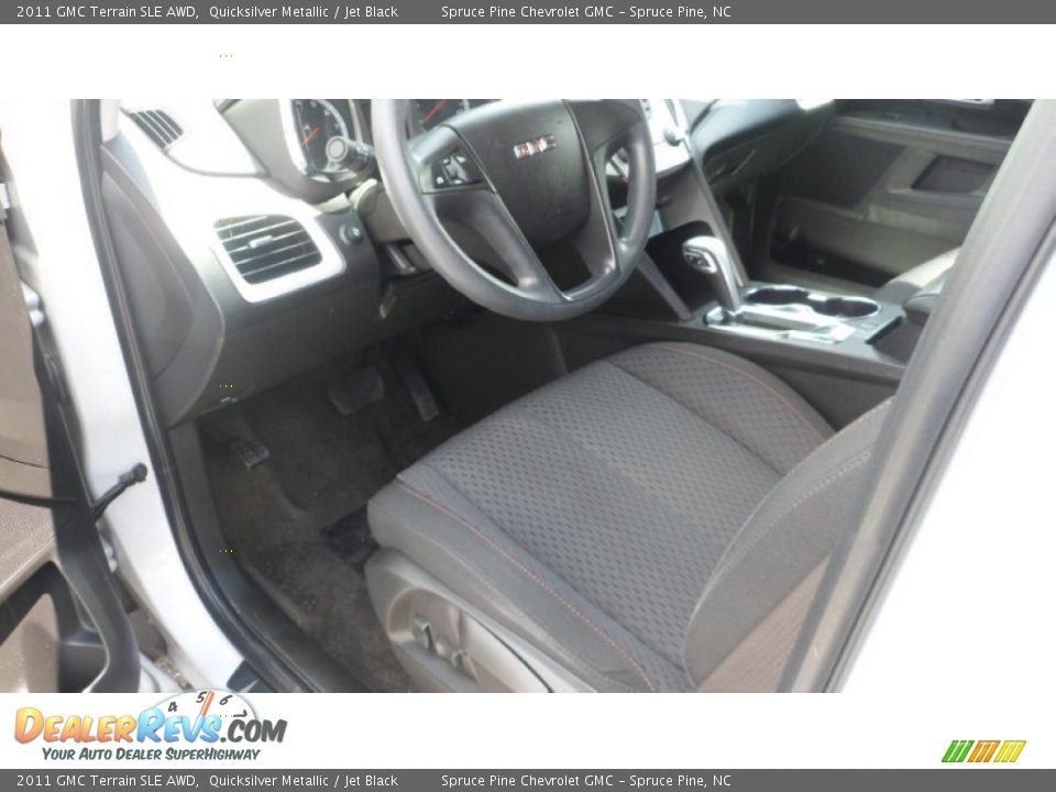 2011 GMC Terrain SLE AWD Quicksilver Metallic / Jet Black Photo #18