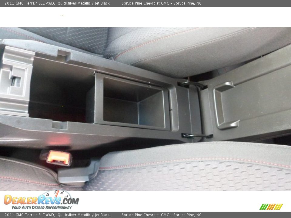 2011 GMC Terrain SLE AWD Quicksilver Metallic / Jet Black Photo #23