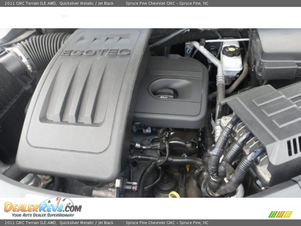 2011 GMC Terrain SLE AWD Quicksilver Metallic / Jet Black Photo #27