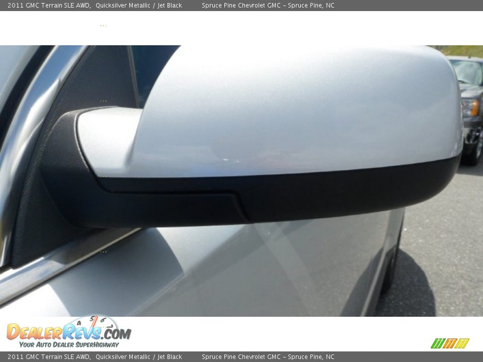2011 GMC Terrain SLE AWD Quicksilver Metallic / Jet Black Photo #30