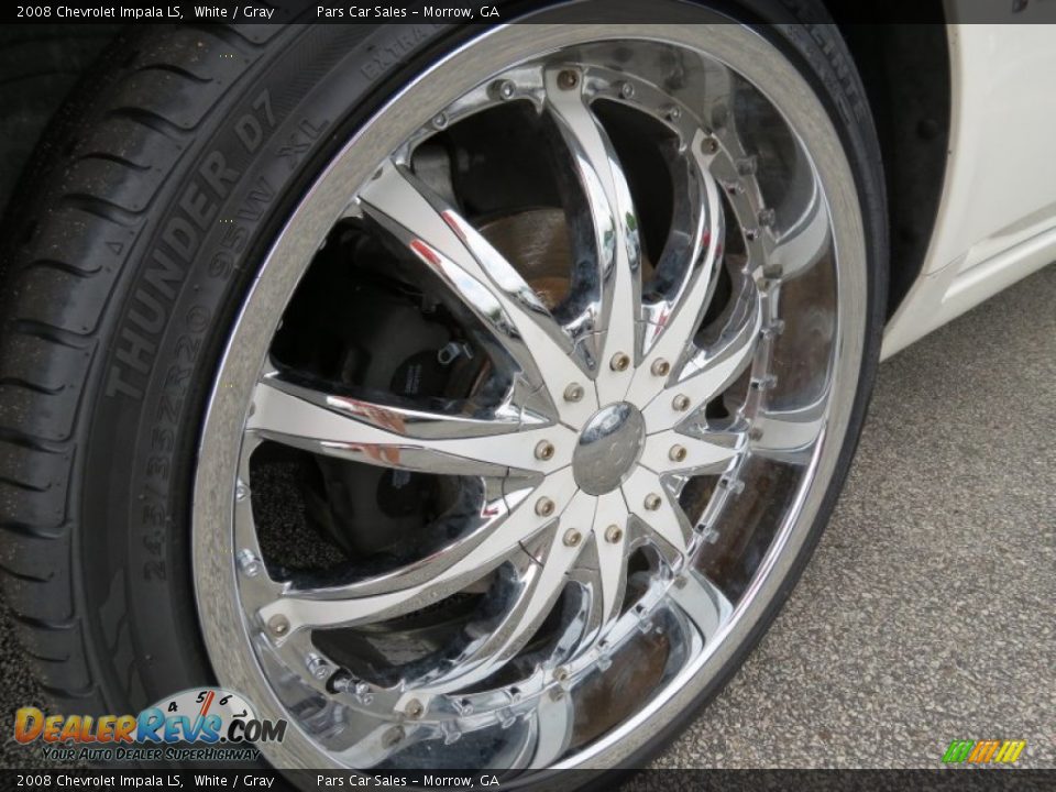 2008 Chevrolet Impala LS White / Gray Photo #5