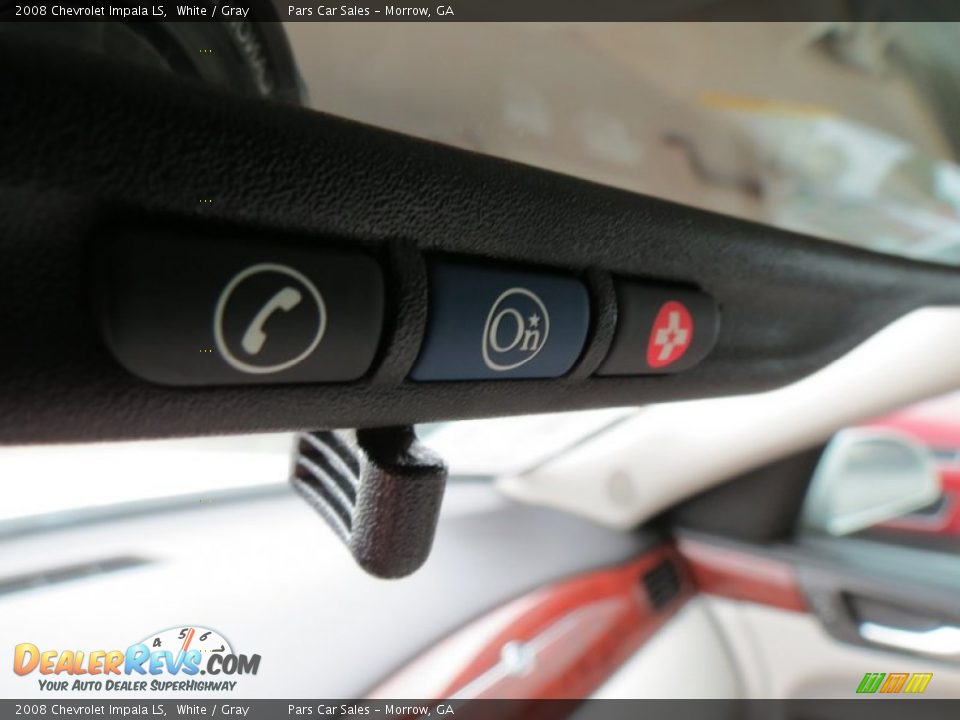 2008 Chevrolet Impala LS White / Gray Photo #8