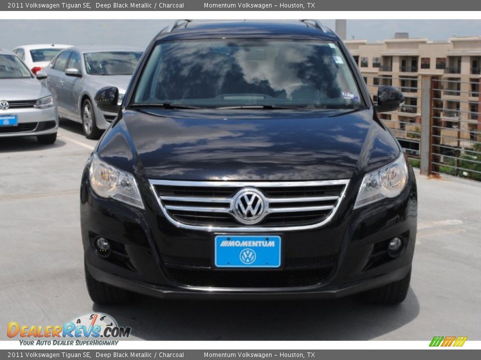 2011 Volkswagen Tiguan SE Deep Black Metallic / Charcoal Photo #2