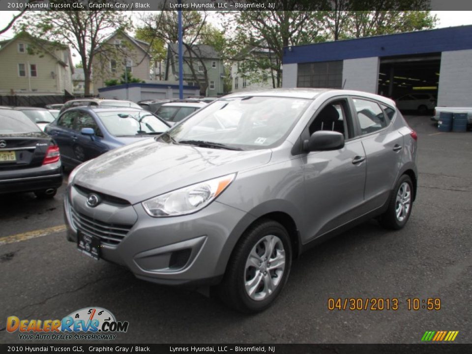 2010 Hyundai Tucson GLS Graphite Gray / Black Photo #3
