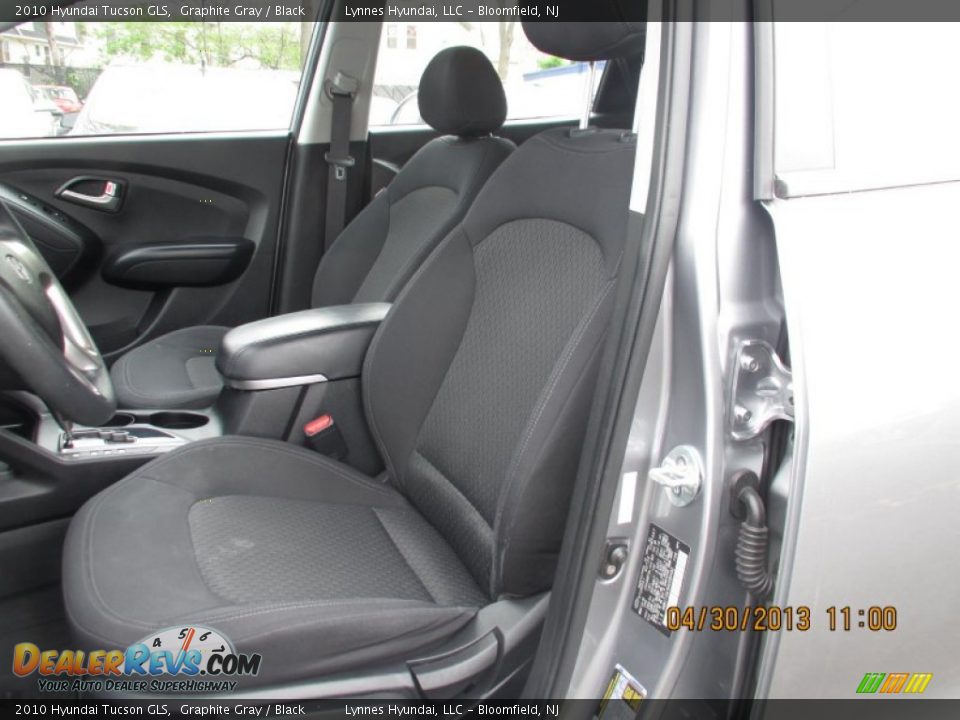 2010 Hyundai Tucson GLS Graphite Gray / Black Photo #7
