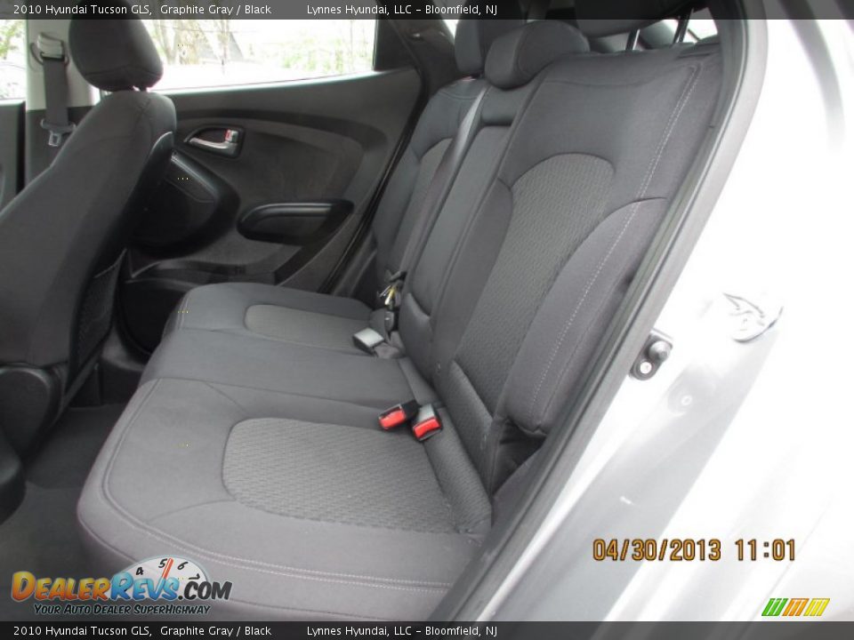 2010 Hyundai Tucson GLS Graphite Gray / Black Photo #8