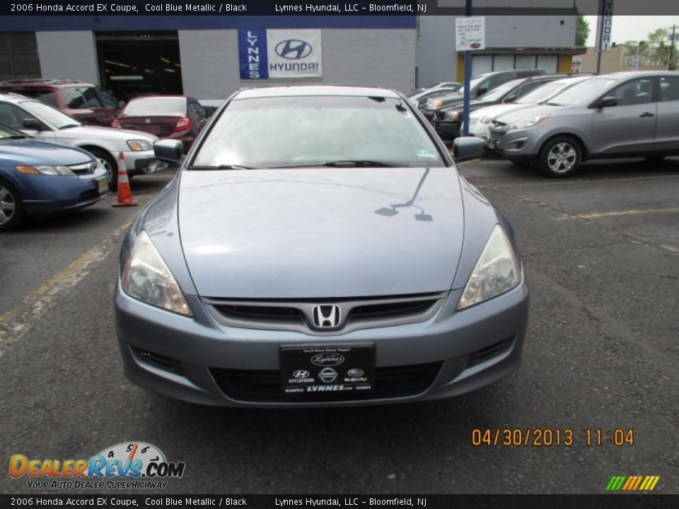 2006 Honda Accord EX Coupe Cool Blue Metallic / Black Photo #1