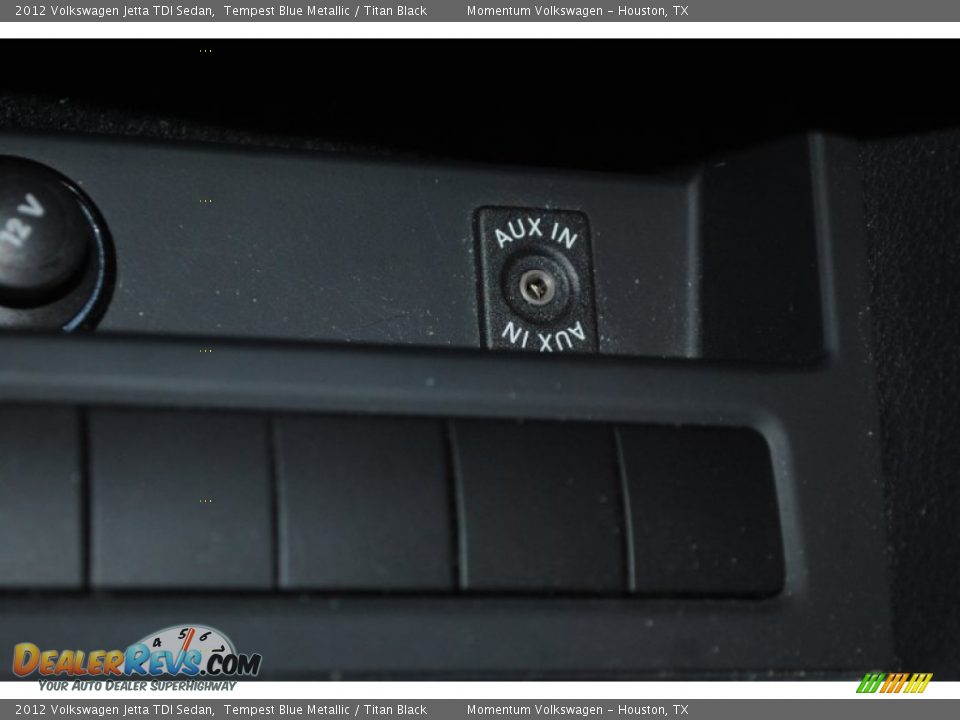 2012 Volkswagen Jetta TDI Sedan Tempest Blue Metallic / Titan Black Photo #15