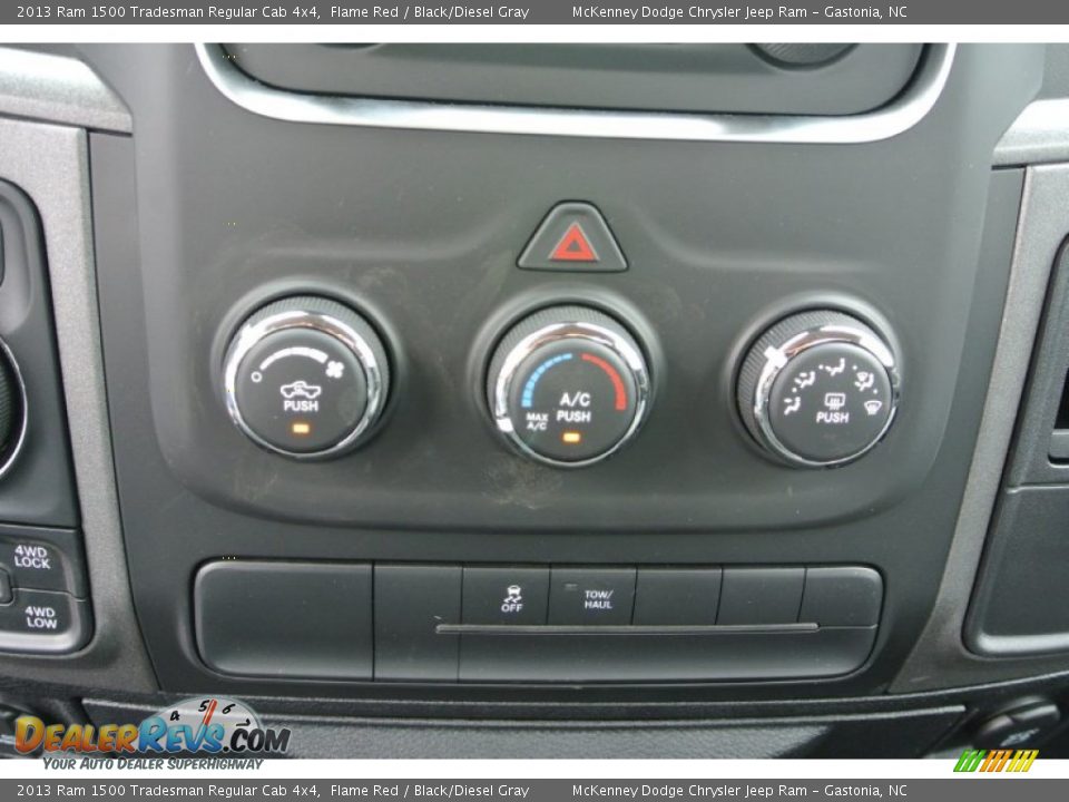 Controls of 2013 Ram 1500 Tradesman Regular Cab 4x4 Photo #14