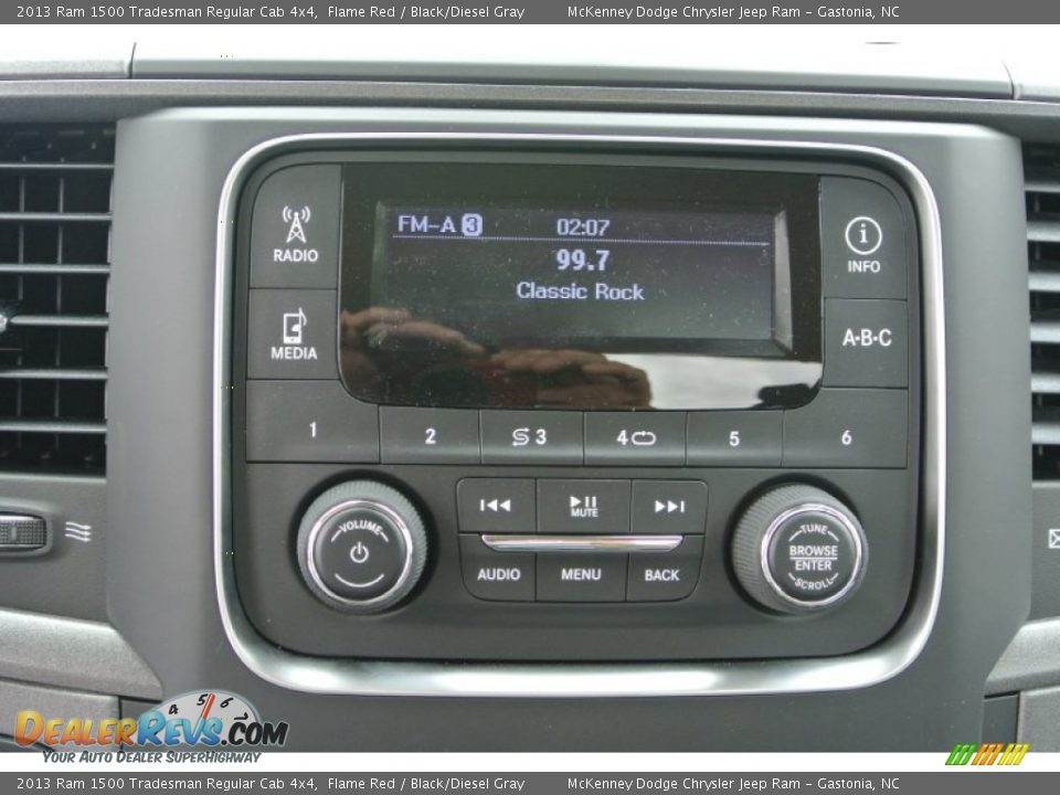 Audio System of 2013 Ram 1500 Tradesman Regular Cab 4x4 Photo #15