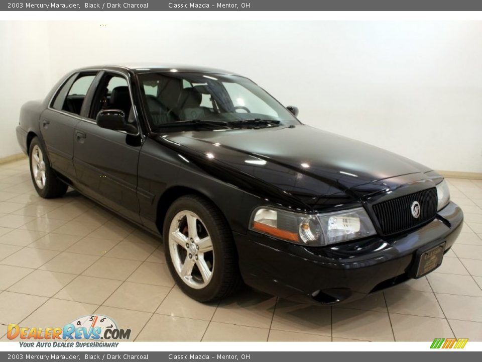 2003 Mercury Marauder Black / Dark Charcoal Photo #1