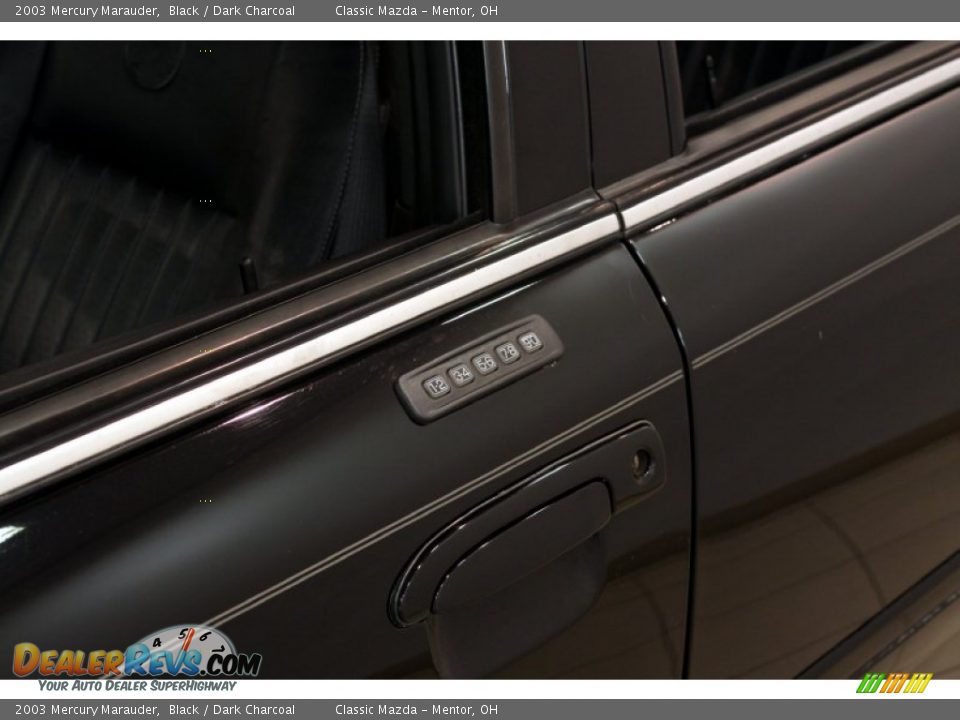 2003 Mercury Marauder Black / Dark Charcoal Photo #4
