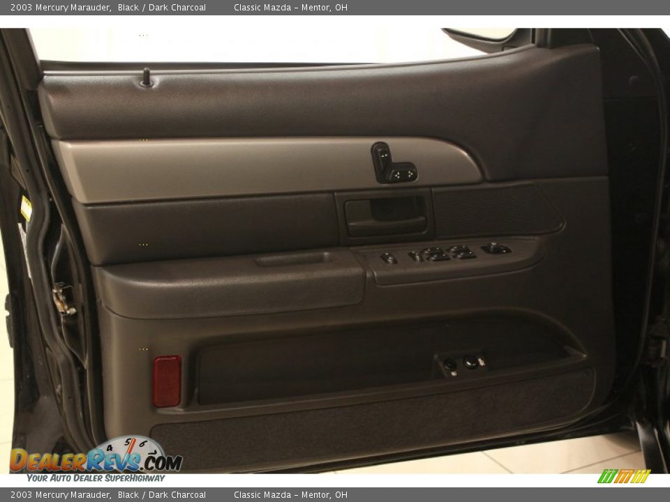 2003 Mercury Marauder Black / Dark Charcoal Photo #5