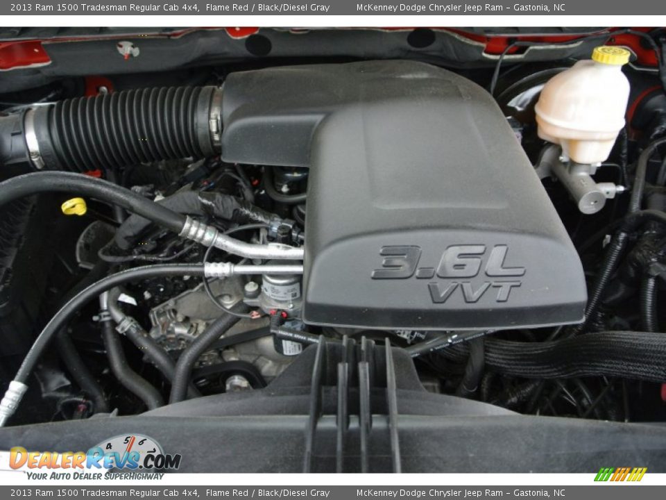 2013 Ram 1500 Tradesman Regular Cab 4x4 3.6 Liter DOHC 24-Valve VVT Pentastar V6 Engine Photo #23